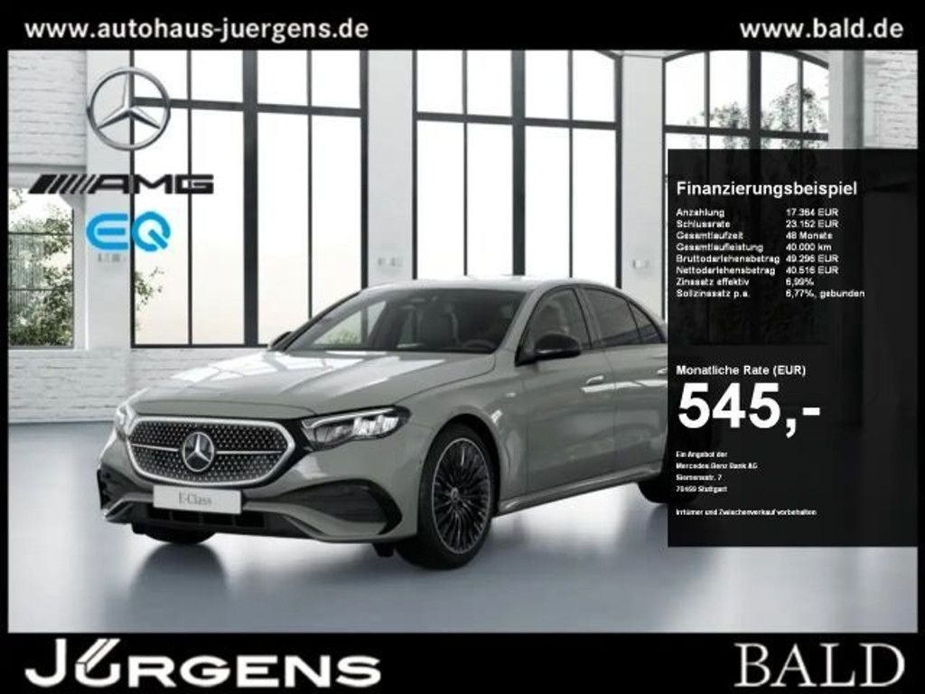 Mercedes-Benz E-Klasse 2025 Hybride Benzine