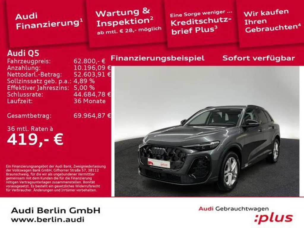 Audi Q5 2025 Hybride Benzine
