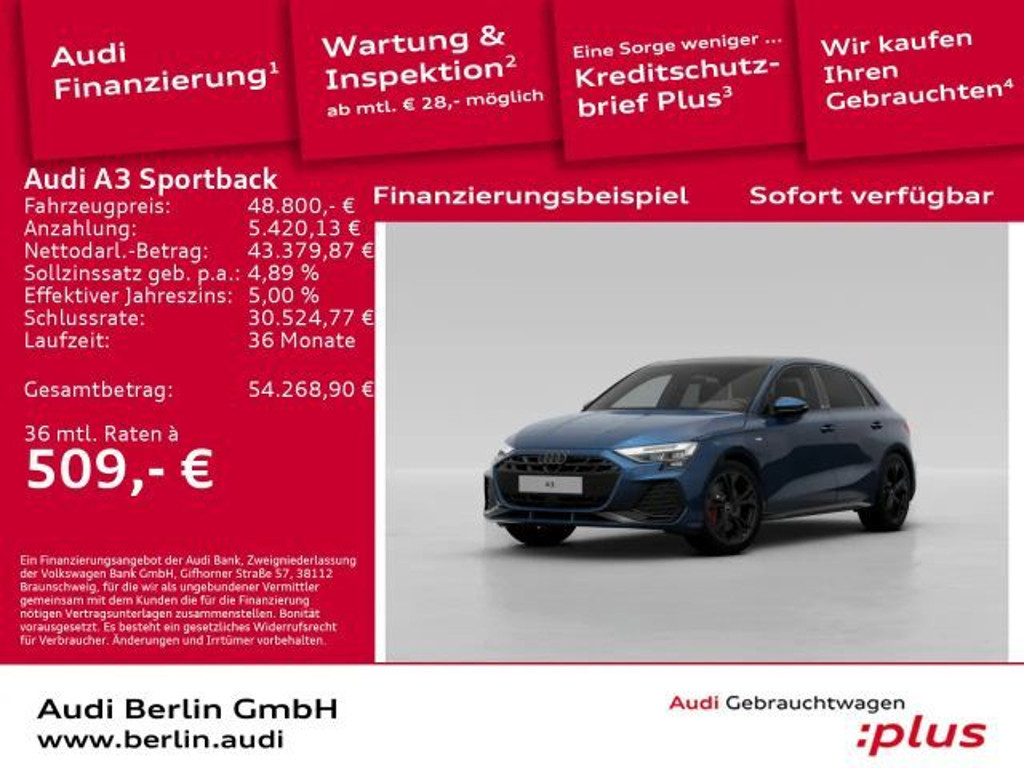 Audi A3 2025 Hybride Benzine