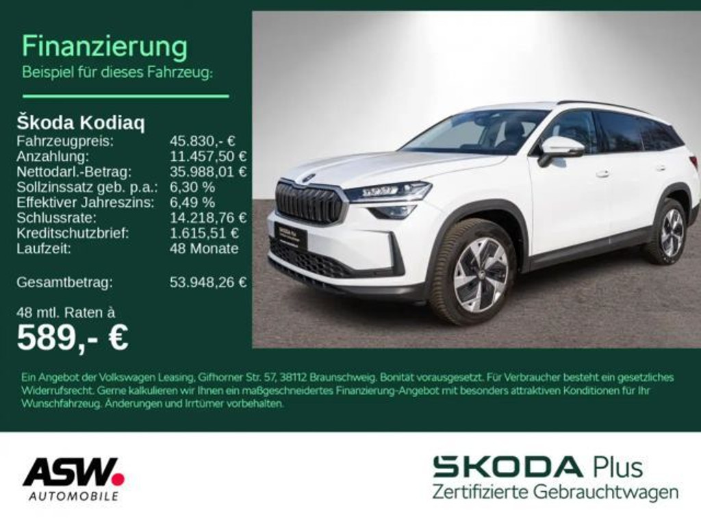 Skoda Kodiaq 2025 Benzine