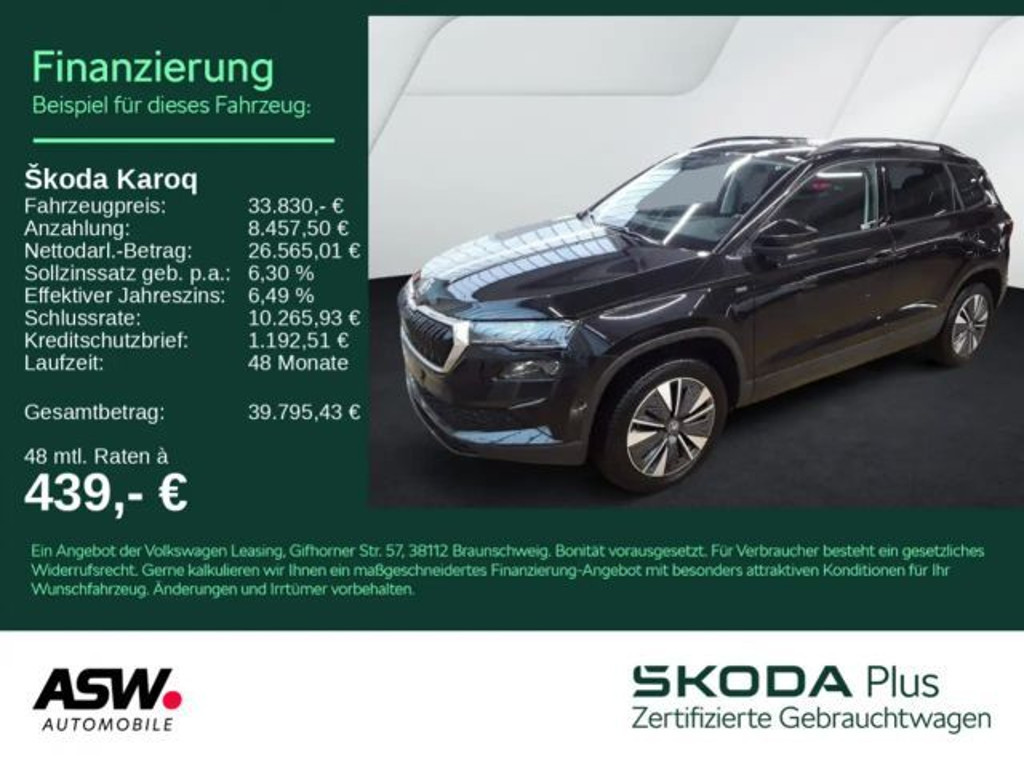 Skoda Karoq 2025 Benzine