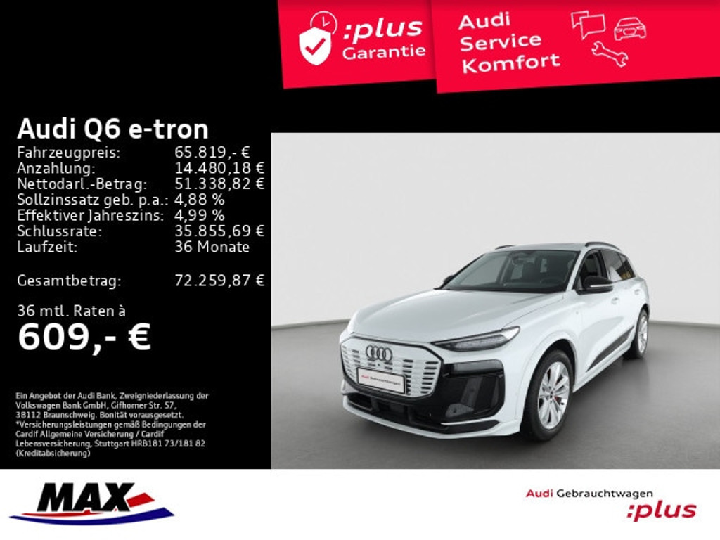 Audi Q6 e-tron 2025 Elektrisch