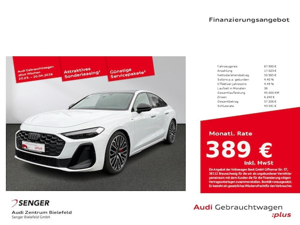 Audi A5 2025 Hybride Benzine
