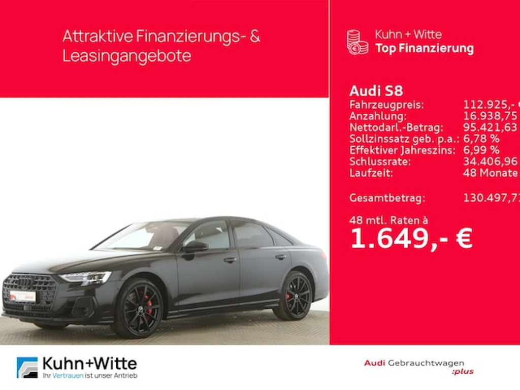 Audi S8 2025 Benzine