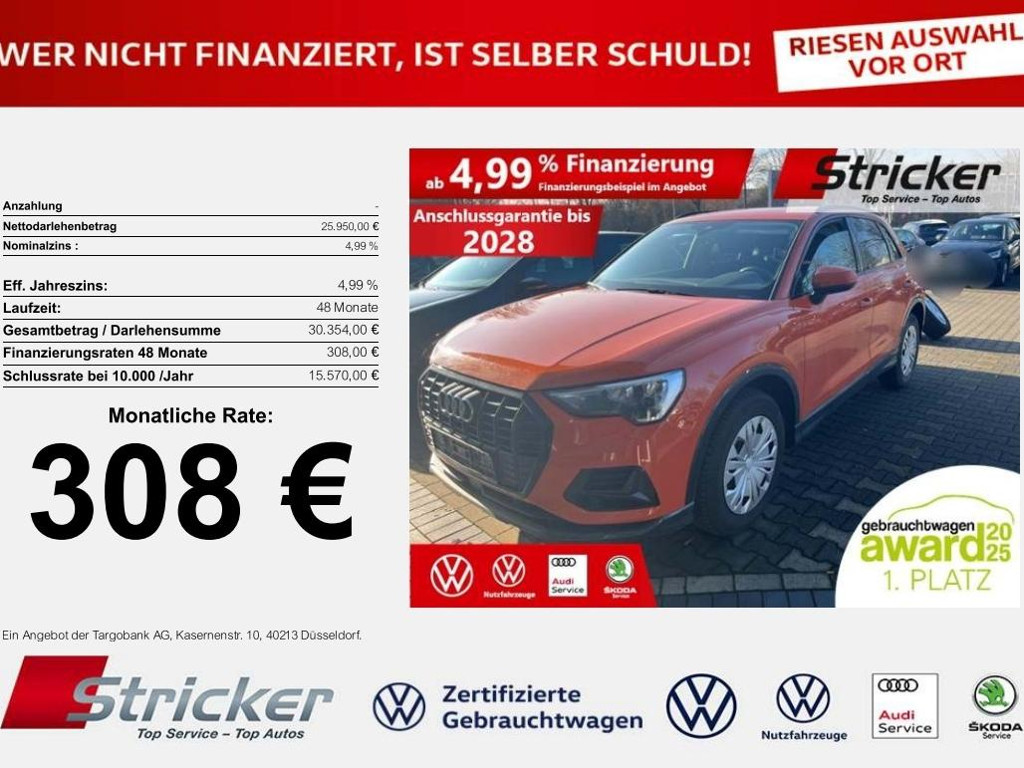Audi Q3 2023 Benzine