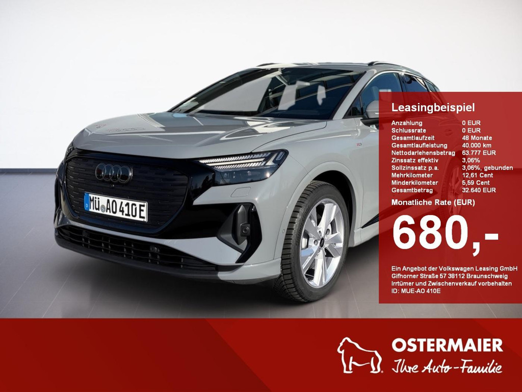Audi Q4 e-tron 2026 Elektrisch