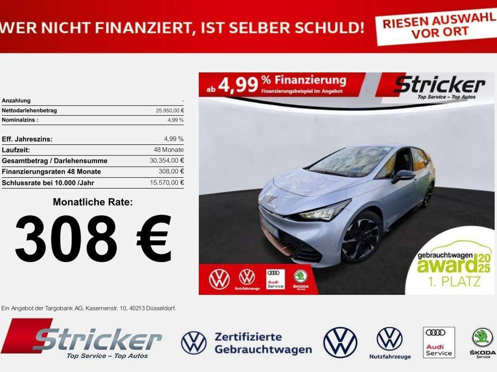 Cupra Born 2023 Elektrisch