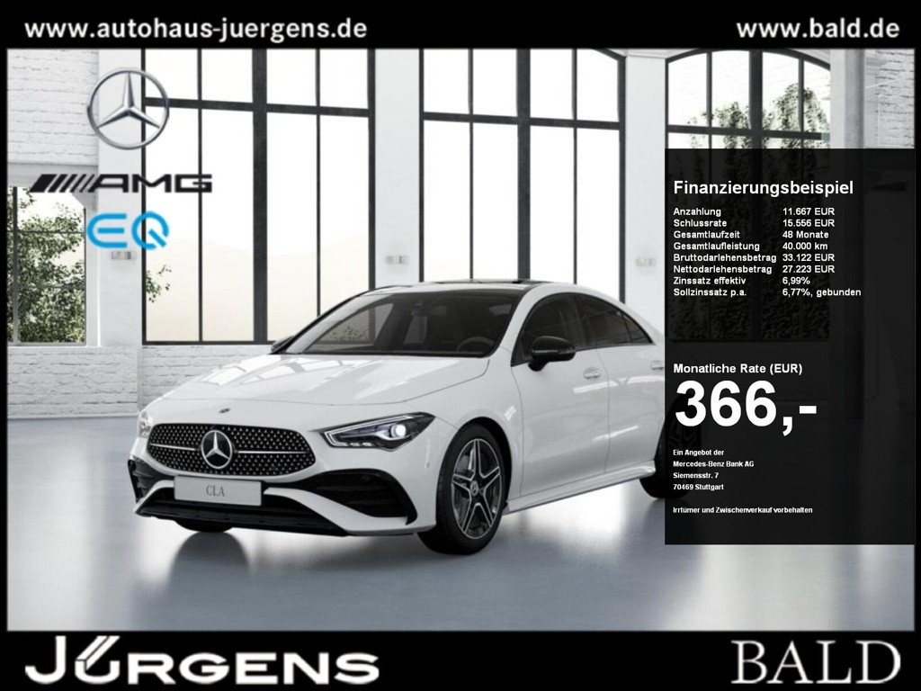 Mercedes-Benz CLA-Klasse 2025 Benzine