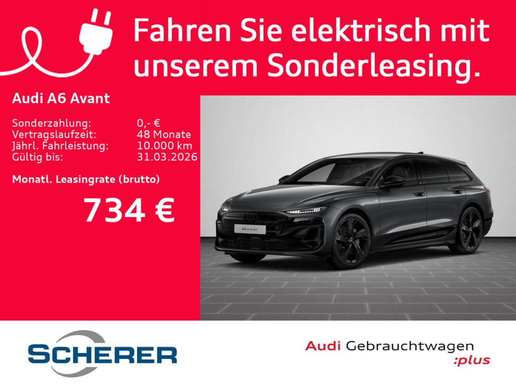Audi A6 e-tron 2026 Elektrisch