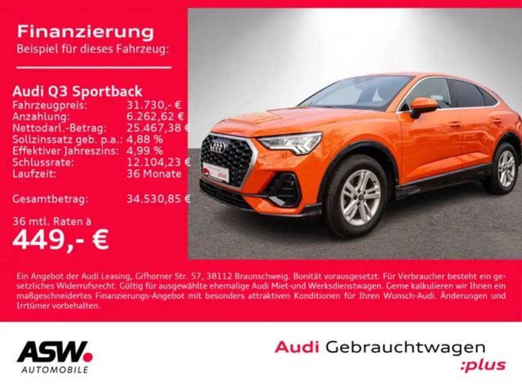 Audi Q3 2021 Benzine