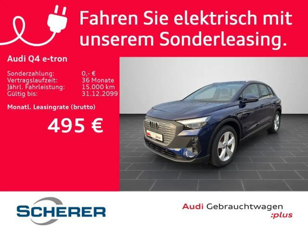 Audi Q4 e-tron 2021 Elektrisch