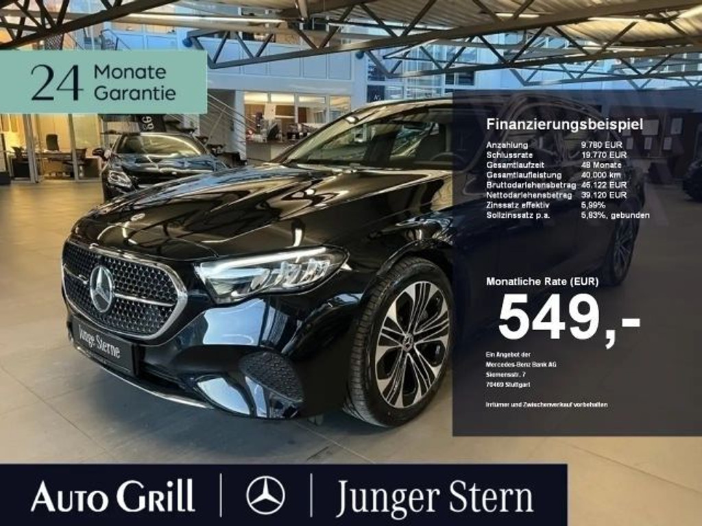 Mercedes-Benz E-Klasse 2024 Hybride Benzine