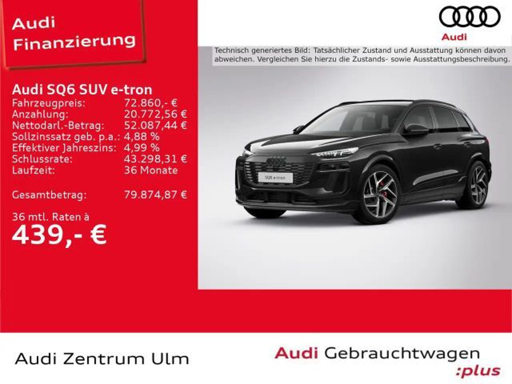 Audi SQ6 e-tron 2024 Elektrisch