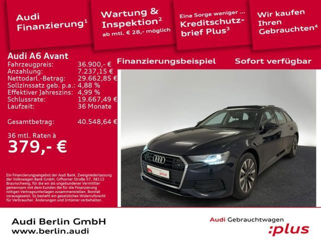 Audi A6 2022 Hybride Benzine