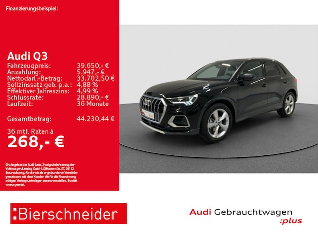 Audi Q3 2025 Benzine