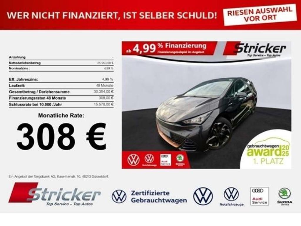 Cupra Born 2023 Elektrisch