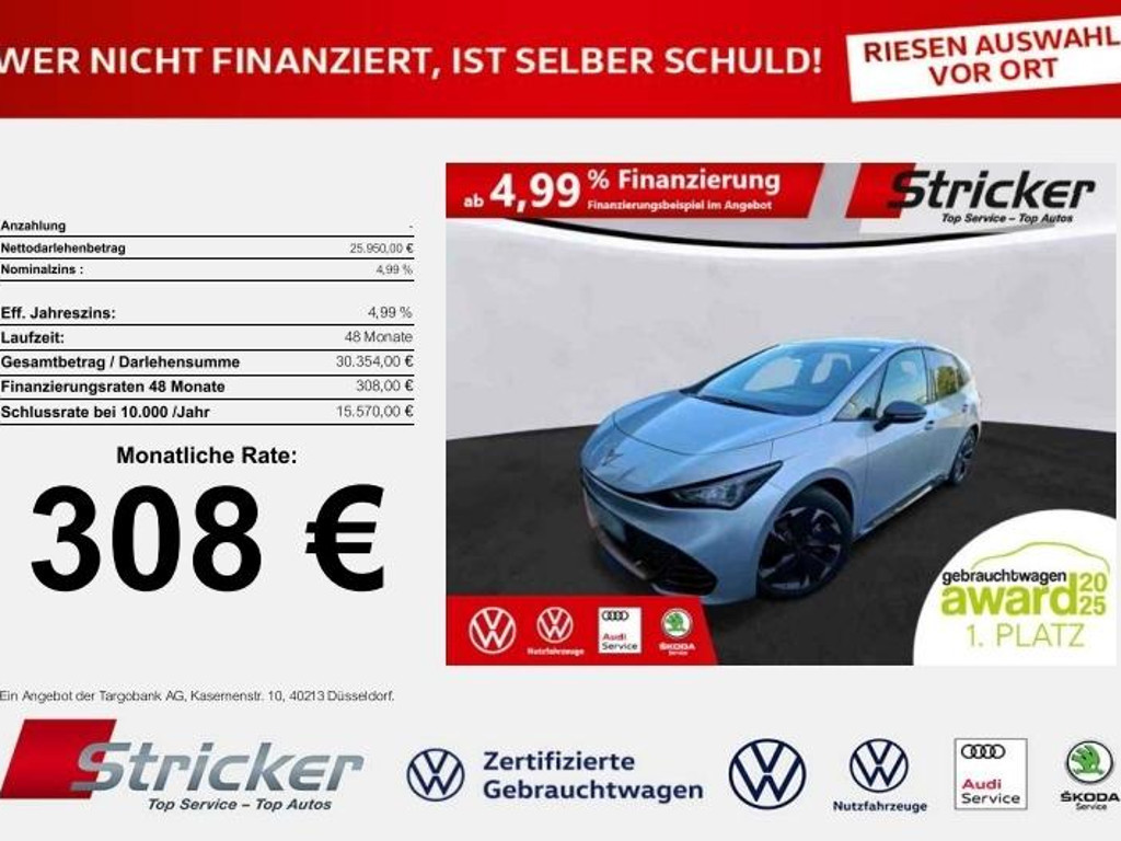 Cupra Born 2023 Elektrisch