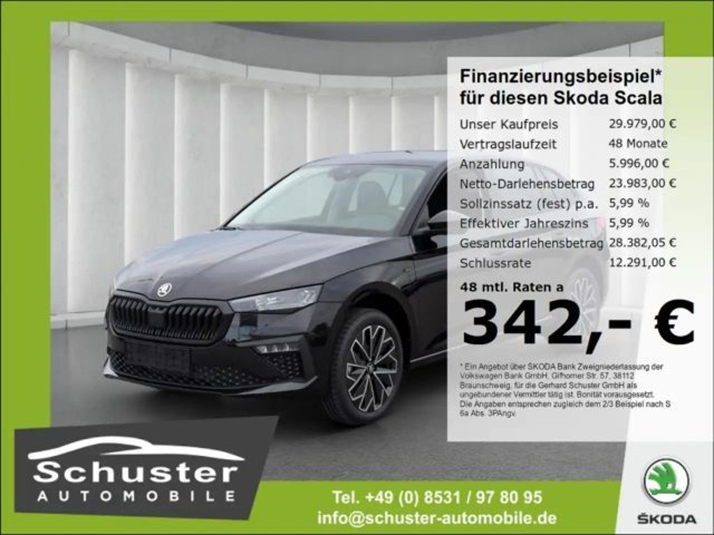 Skoda Scala 2026 Benzine