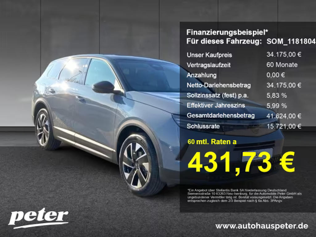 Opel Grandland 2025 Benzine