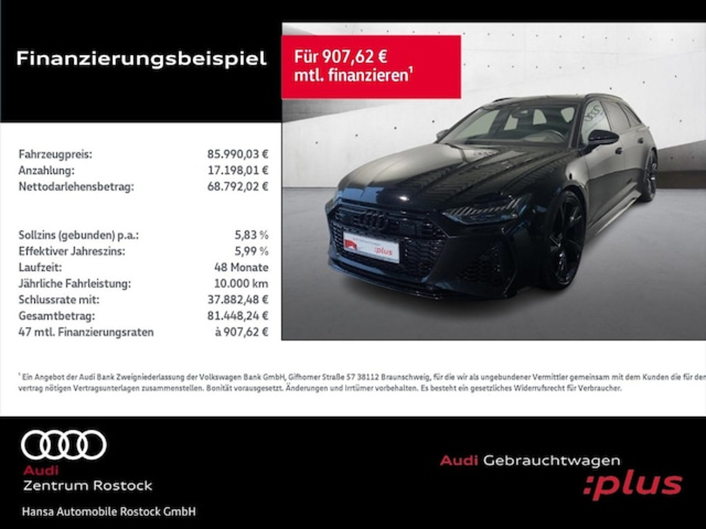 Audi RS6 2022 Benzine