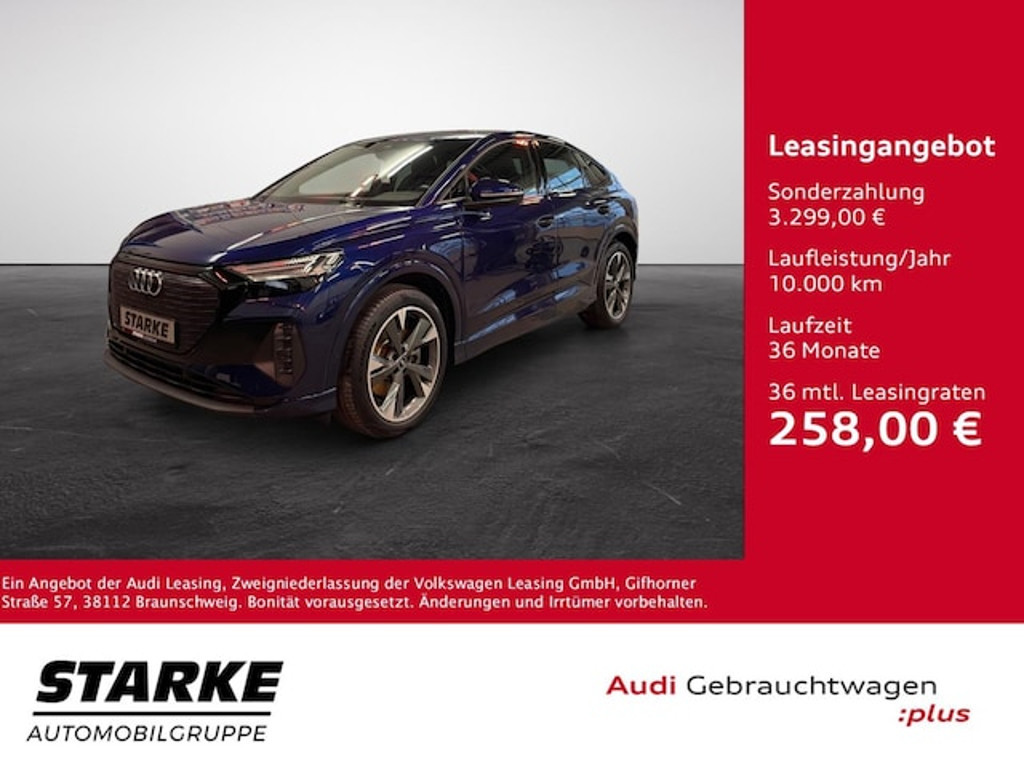 Audi Q4 e-tron 2022 Elektrisch