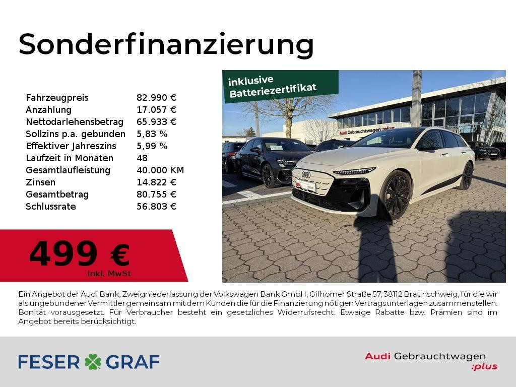 Audi S6 e-tron 2025 Elektrisch