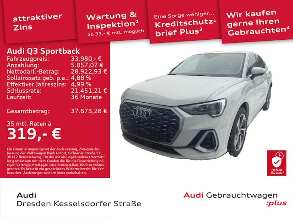 Audi Q3 2023 Benzine