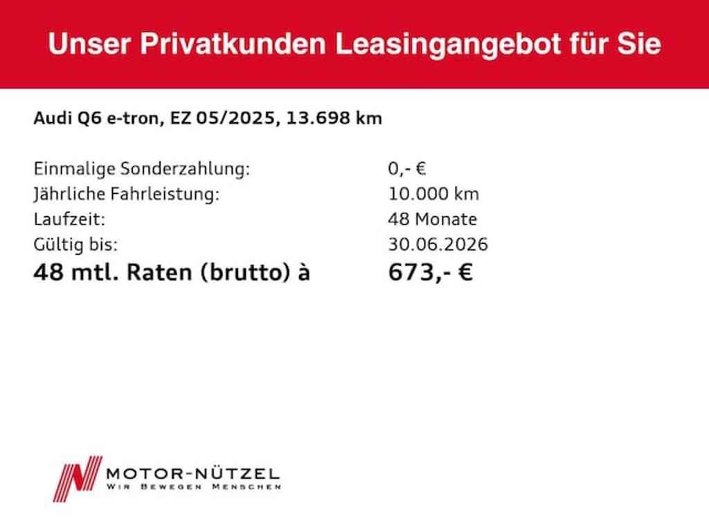 Audi Q6 e-tron