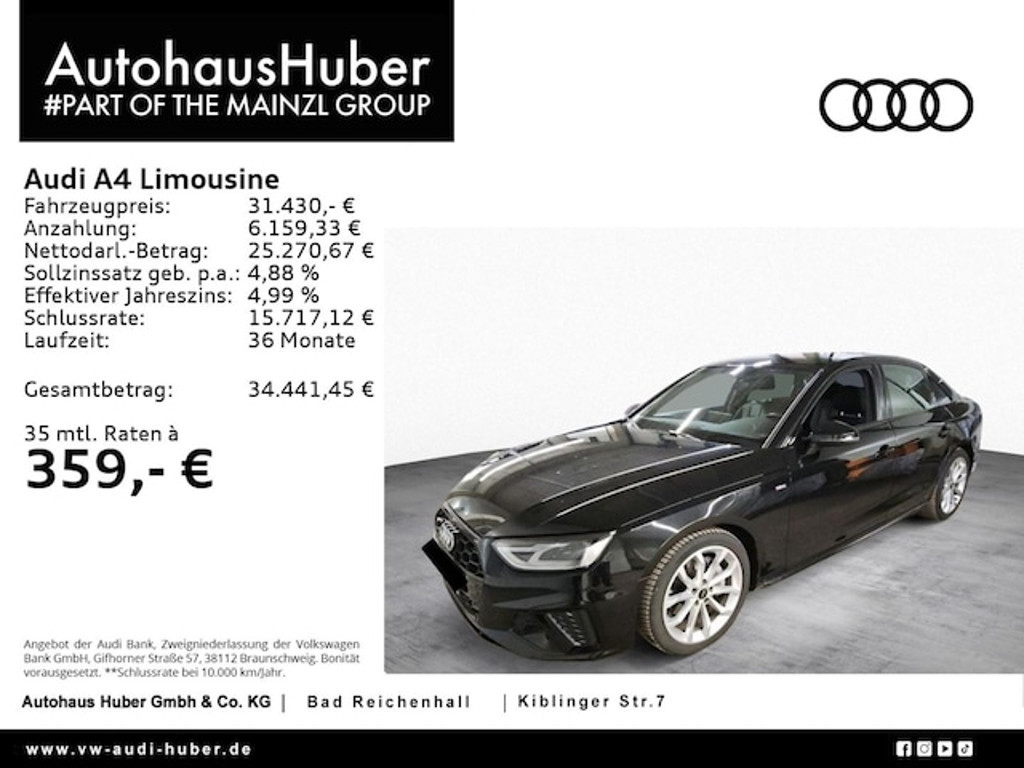 Audi A4 2023 Benzine