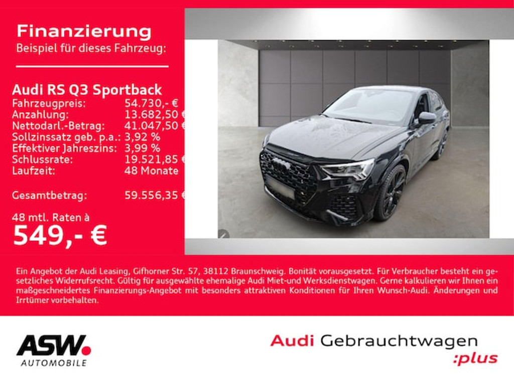Audi RS Q3 2023 Benzine
