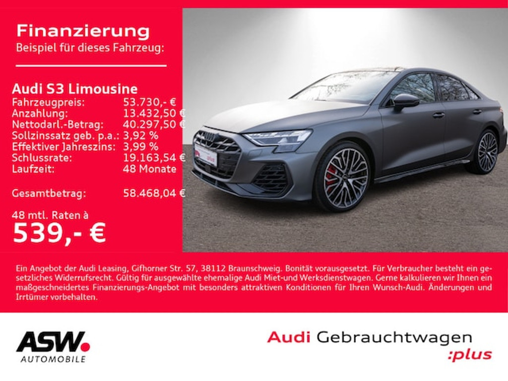 Audi S3 2025 Benzine