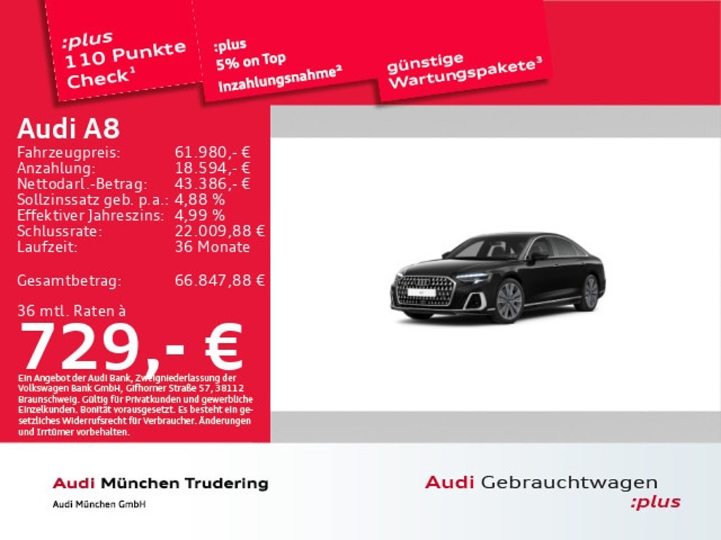 Audi A8 2023 Diesel