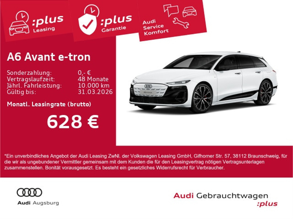 Audi A6 e-tron 2025 Elektrisch
