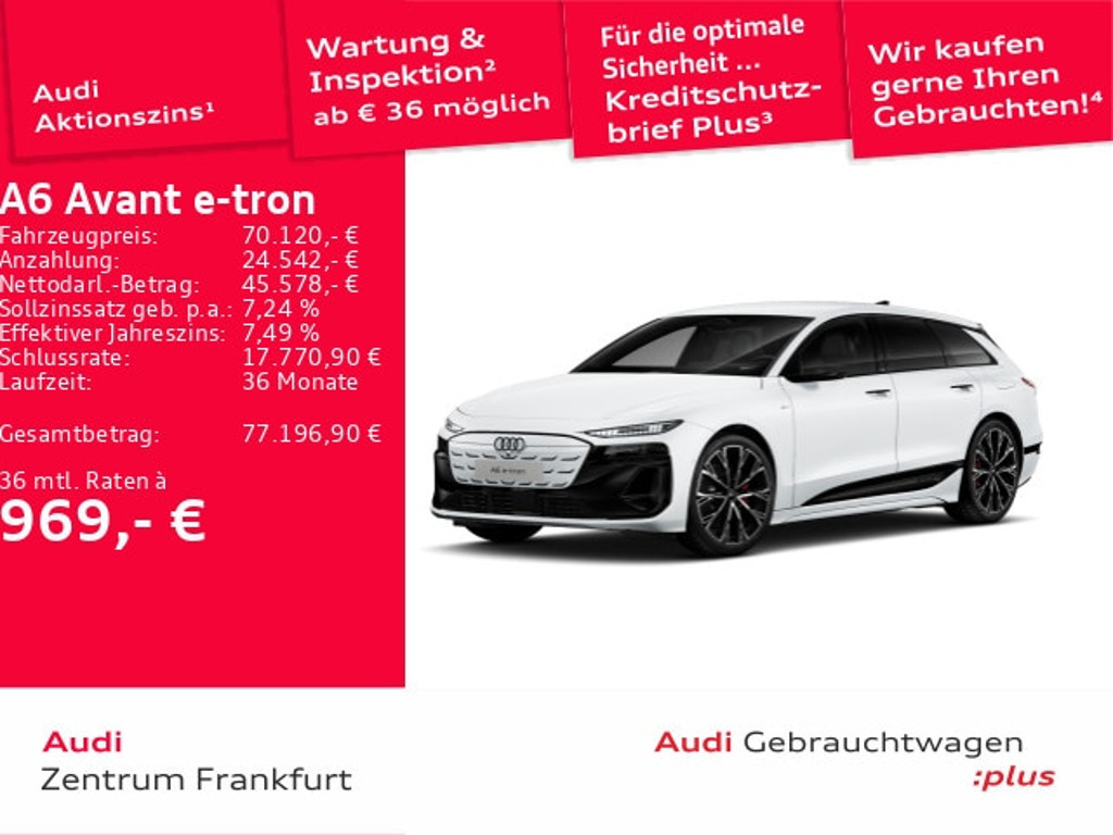 Audi A6 e-tron 2025 Elektrisch