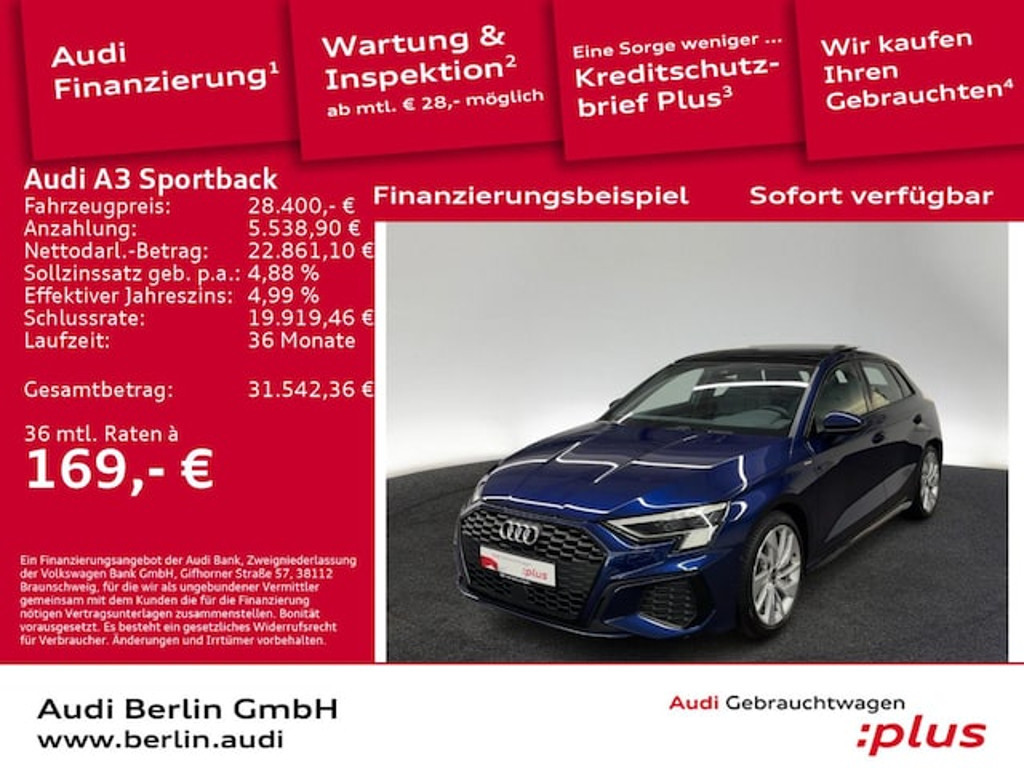 Audi A3 2023 Benzine