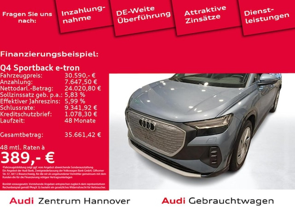 Audi Q4 e-tron 2022 Elektrisch