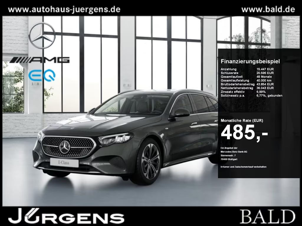 Mercedes-Benz E-Klasse 2025 Hybride Diesel