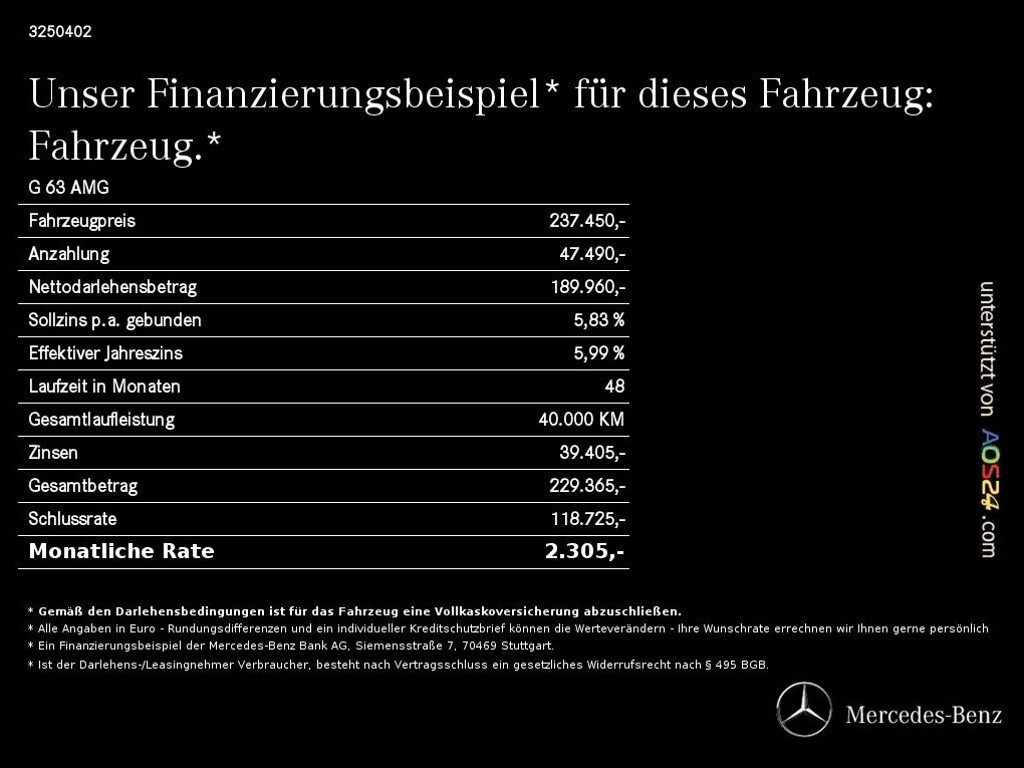 Mercedes-Benz G-Klasse