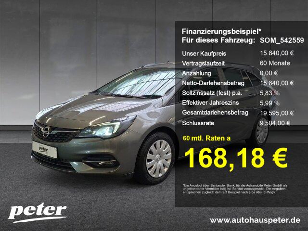 Opel Astra 2021 Benzine