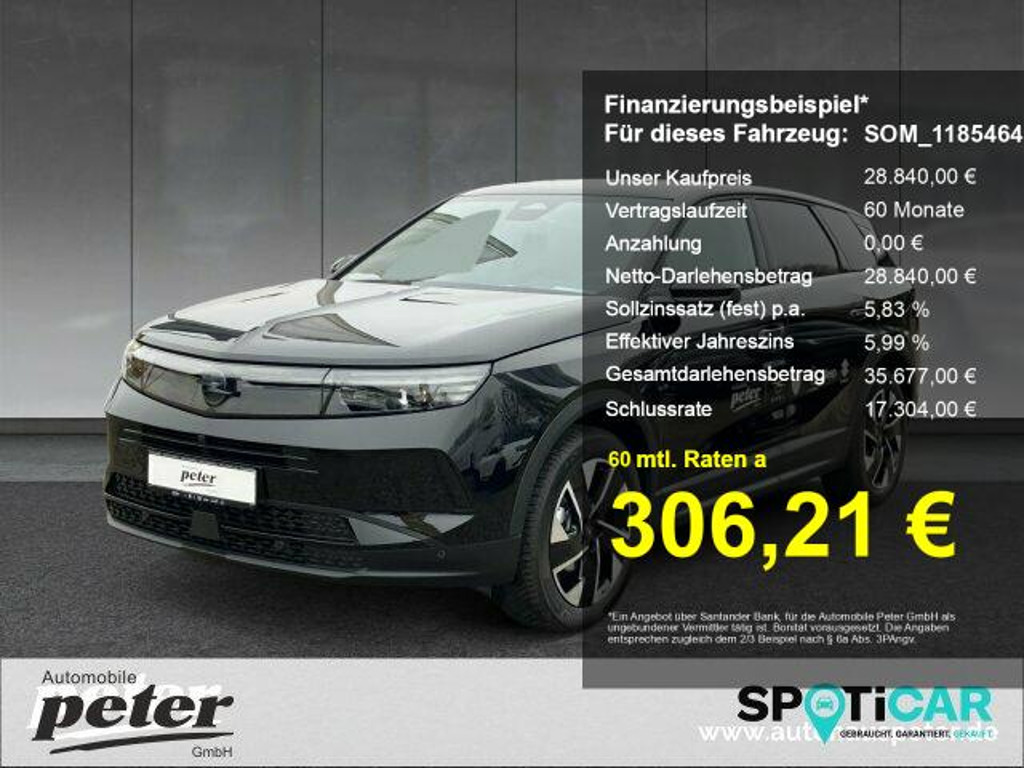Opel Grandland X 2025 Hybride Benzine