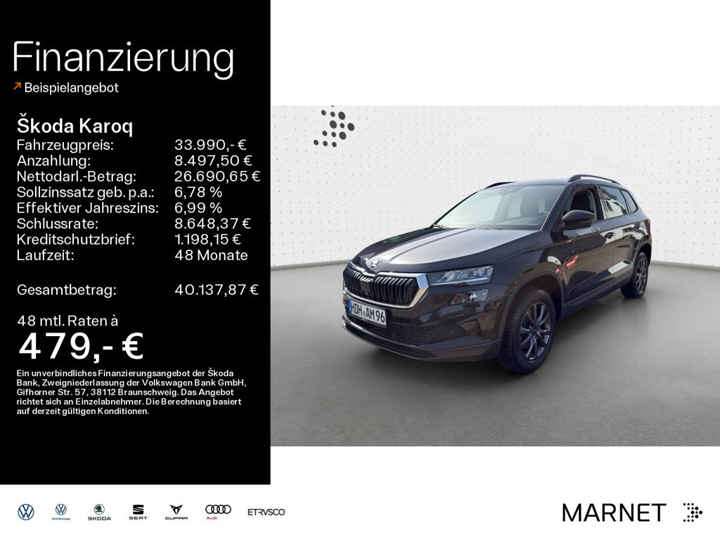 Skoda Karoq 2026 Benzine