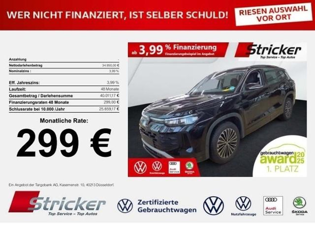 Volkswagen Tayron 2025 Benzine