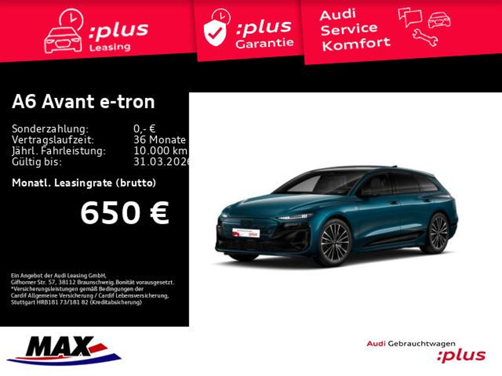Audi A6 e-tron 2025 Elektrisch
