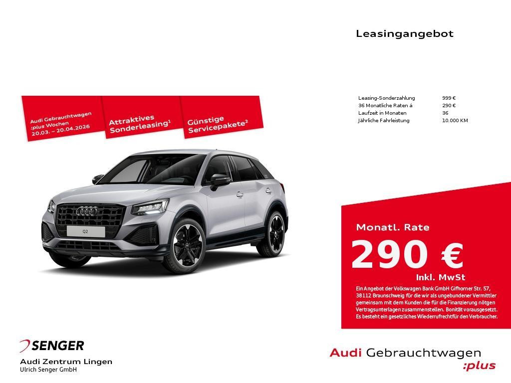 Audi Q2 2025 Benzine