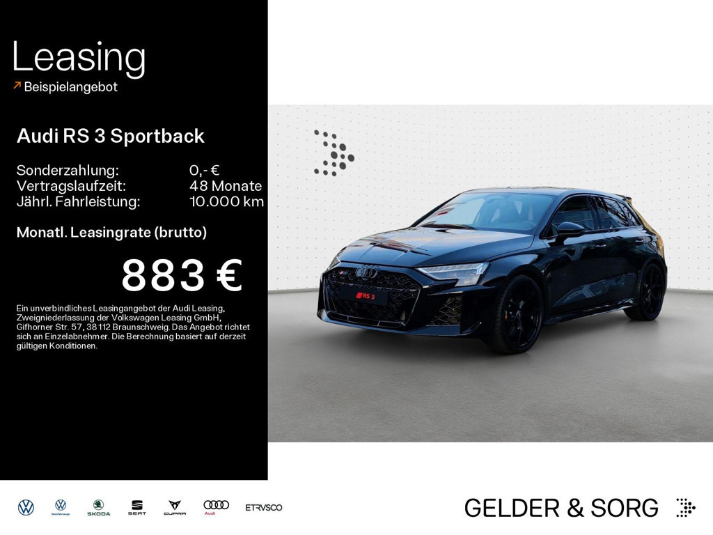 Audi RS3 2026 Benzine