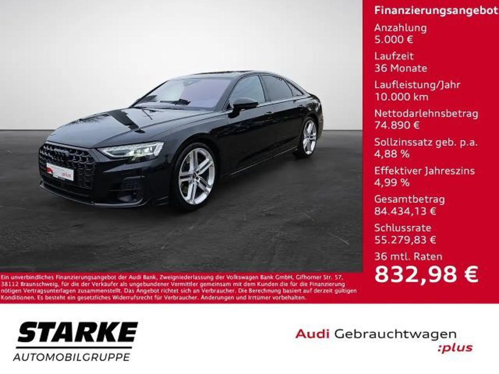 Audi S8 2023 Benzine