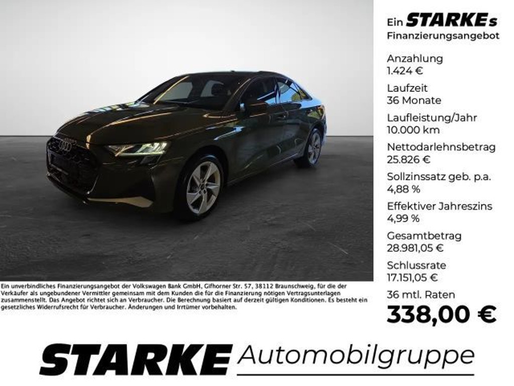 Audi A3 2024 Benzine
