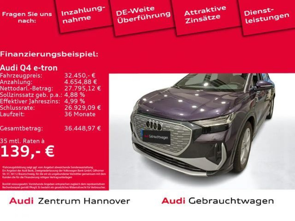 Audi Q4 e-tron 2023 Elektrisch