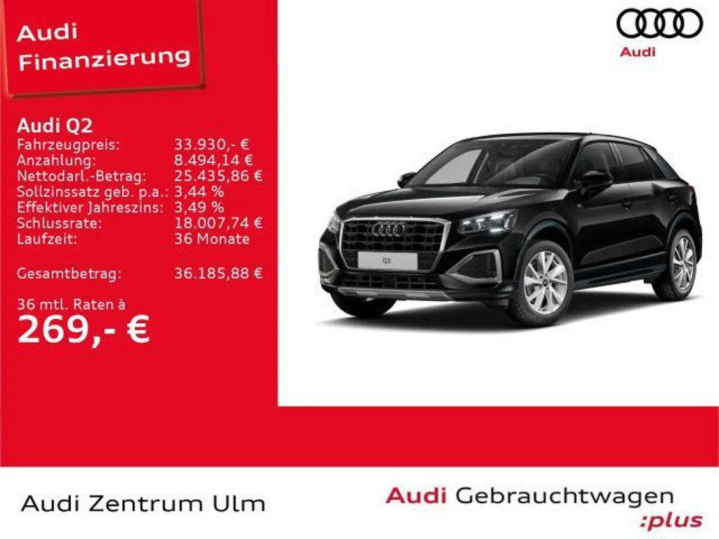 Audi Q2 2025 Benzine