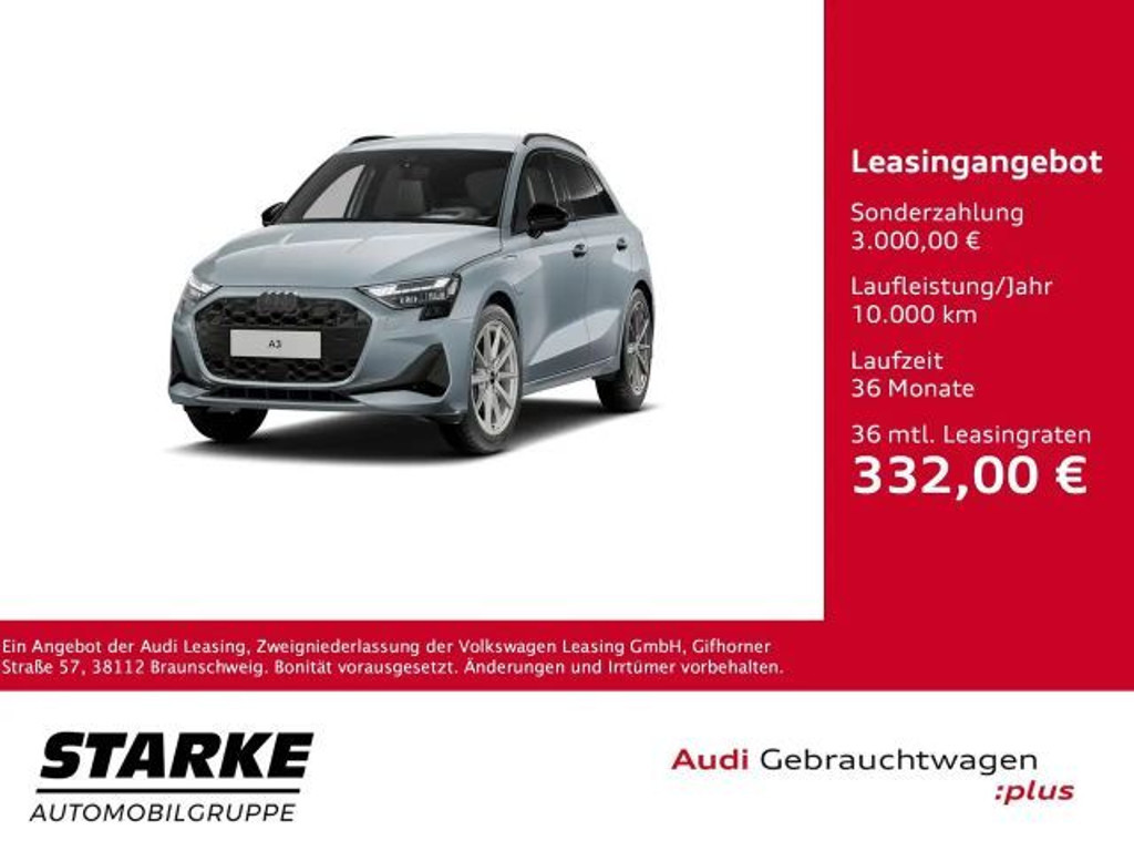 Audi A3 2025 Hybride Benzine